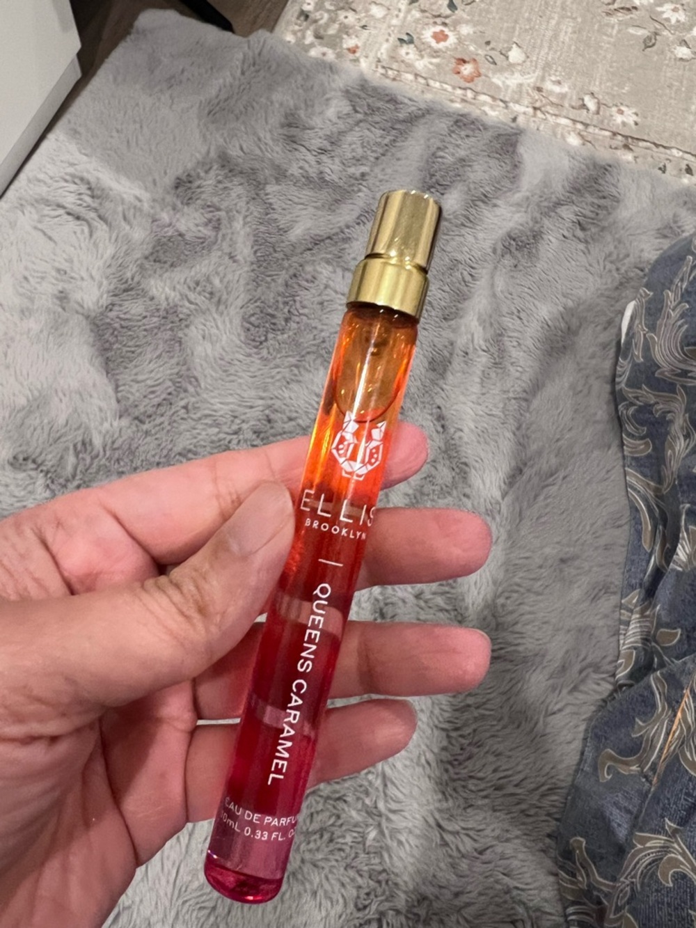 Ellis Brooklyn Queens Caramel Rollerball Perfume - Orange & Red